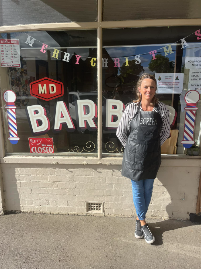 Macarthur Street in Soldiers Hill near MD Barbers