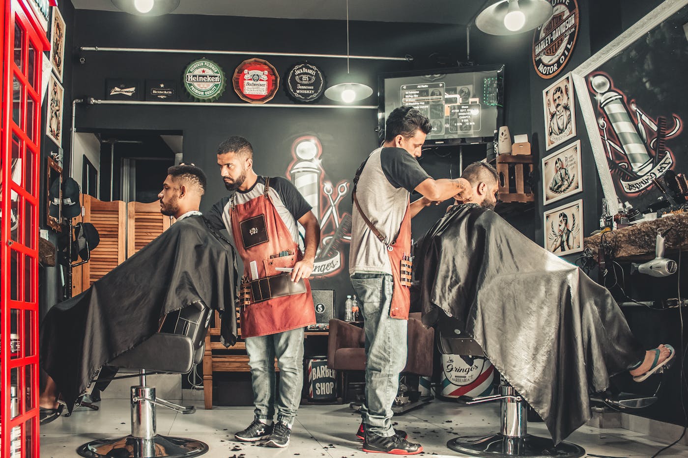 Men's Haircut at MD Barbers Soldiers Hill